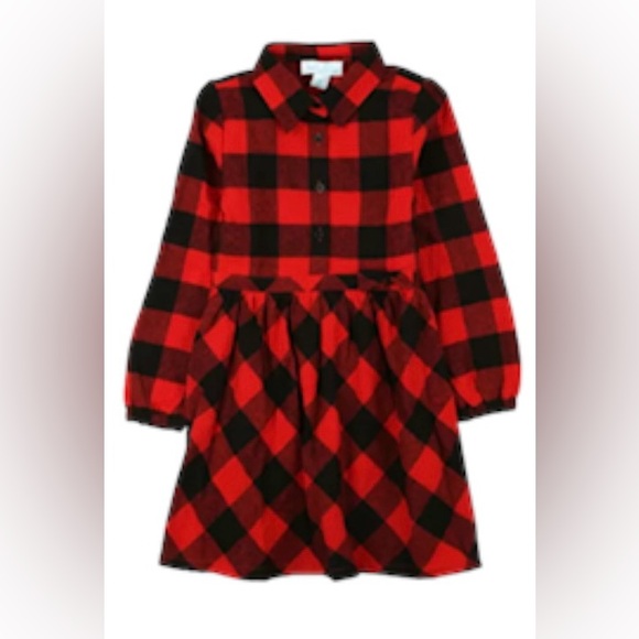 Holiday Plaid Dress main image 1